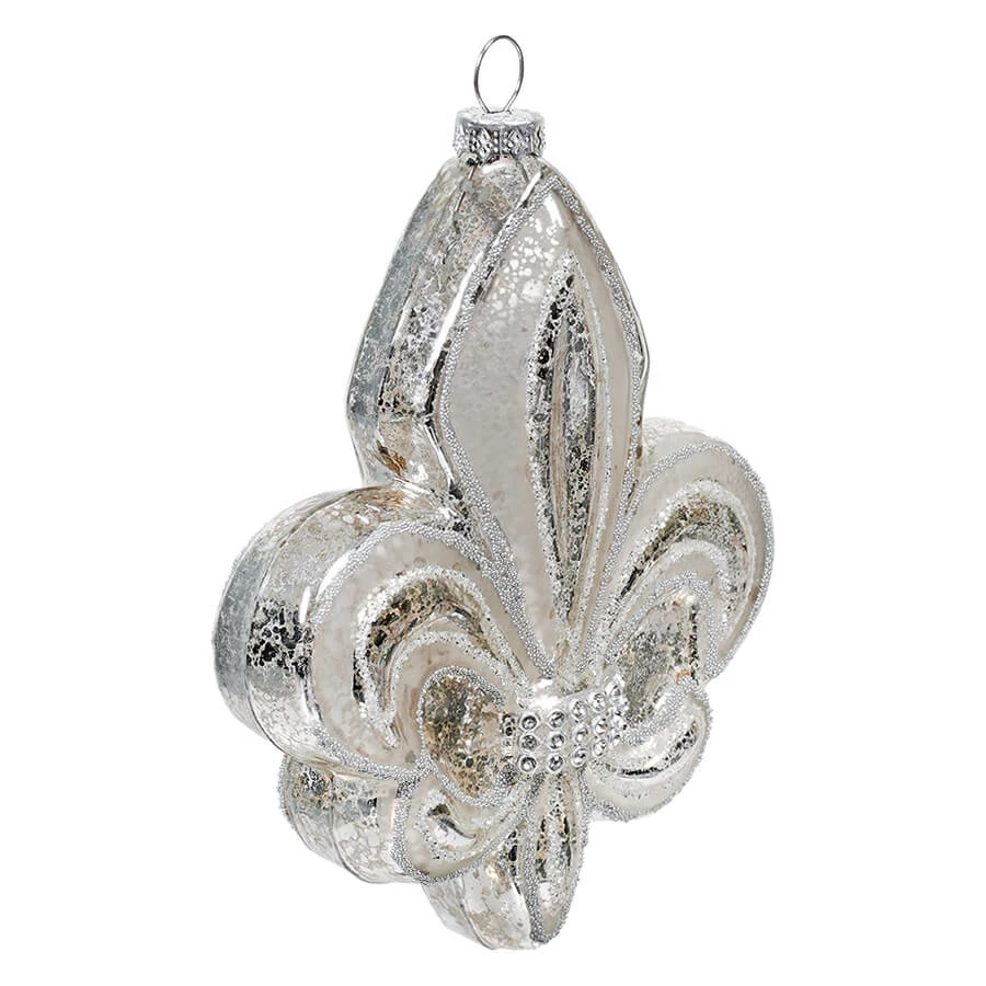 Discount ๐ Traditions Glass Fleur De Li With Diamonds Ornament โญ 4 Discount ๐ Traditions Glass Fleur De Li With Diamonds Ornament โญ - Image 2