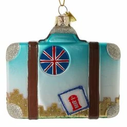 Alternative view of Wholesale 🥰 Traditions England International Suitcase Ornament ⌛