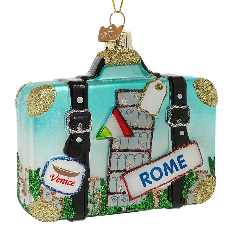 Best Pirce 😍 Traditions Rome International Suitcase Ornament 😍 3 Best Pirce 😍 Traditions Rome International Suitcase Ornament 😍