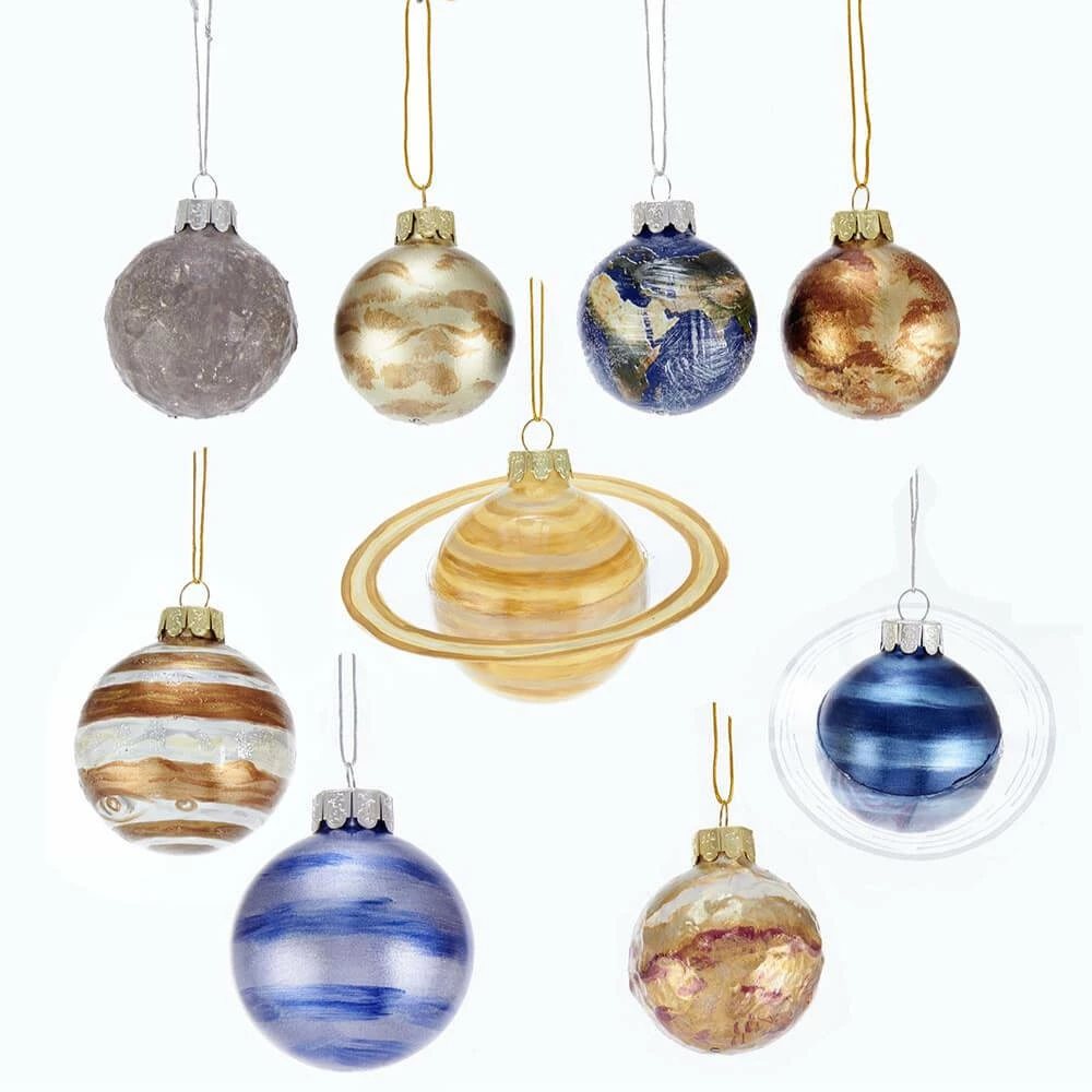 Buy 😀 Traditions Solar System Plantetary Glass Ornaments Set/9 😀 3 Buy 😀 Traditions Solar System Plantetary Glass Ornaments Set/9 😀