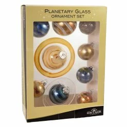 Alternative view of Buy 😀 Traditions Solar System Plantetary Glass Ornaments Set/9 😀