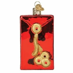 Alternative view of Best reviews of 💯 Traditions Lucky Red Envelope Ornament 🛒