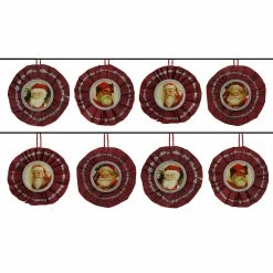 Best reviews of ❤️ Traditions Santa Circle Tag Ornaments Box/8 😍