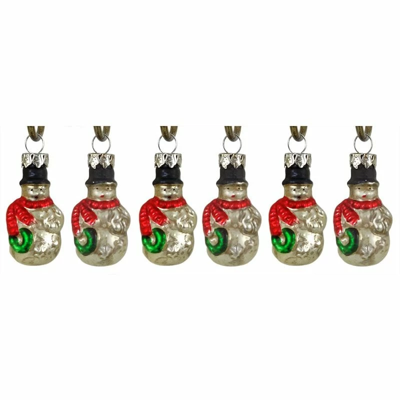 Deals ๐ Traditions Mini Snowman Boxed Ornaments Set/6 ๐ 3 Deals ๐ Traditions Mini Snowman Boxed Ornaments Set/6 ๐