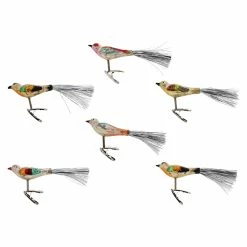 Best Pirce 💯 Traditions Clip-On Boxed Bird Ornaments Set/6 😍