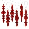 Cheapest ๐ Traditions Box Of Red Finial Ornaments Set/6 โค๏ธ 1 Cheapest ๐ Traditions Box Of Red Finial Ornaments Set/6 โค๏ธ -Traditions store RZ4122819