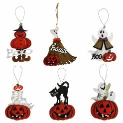 Best reviews of 😍 Traditions Wood 🦇 Halloween Ornaments Set/6 💯