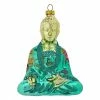 Budget 💯 Traditions Buddha In Turquoise 👗 Dressing Gown Ornament ✔️ -Traditions store TD1479t