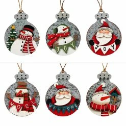 Coupon 😍 Traditions Plywood 🎁 Christmas Ball Ornaments Set/6 🛒